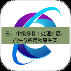 谷歌浏览器下载 三、 中级修复：处理扩展、插件与应用程序冲突